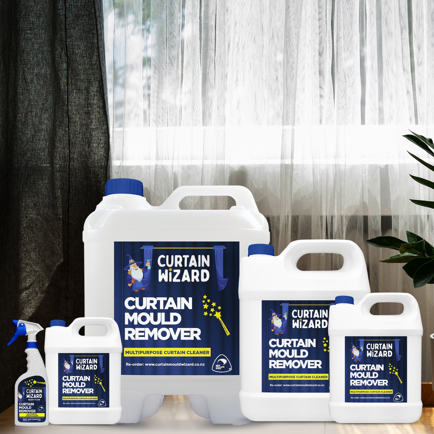 Curtain Wizard Instant Mould & Mildew Remover