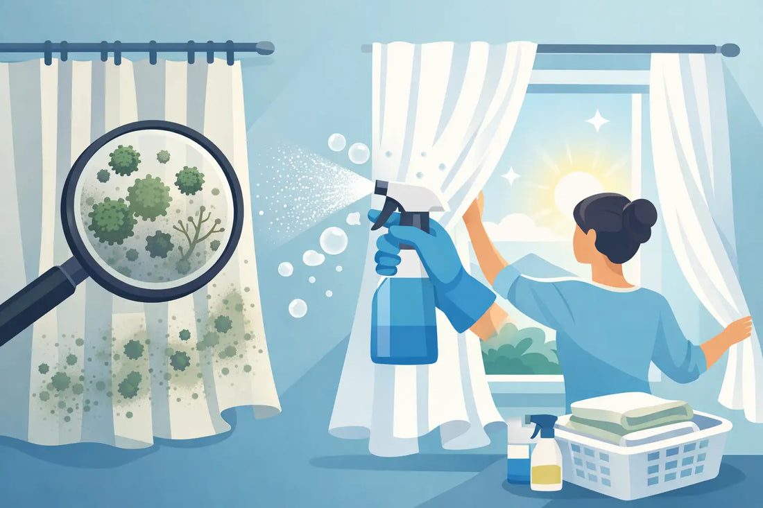 How to Remove Mildew From Curtains Fast