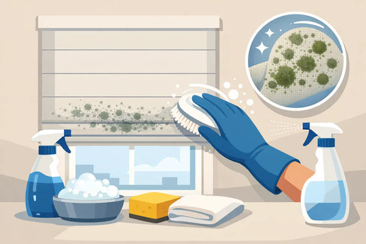 How to Remove Mould from Fabric Roman Blinds