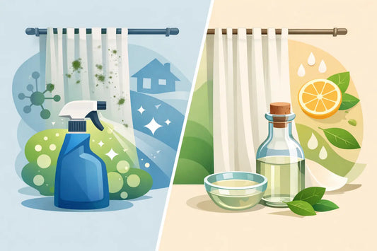 Mould Remover vs Vinegar for Curtains