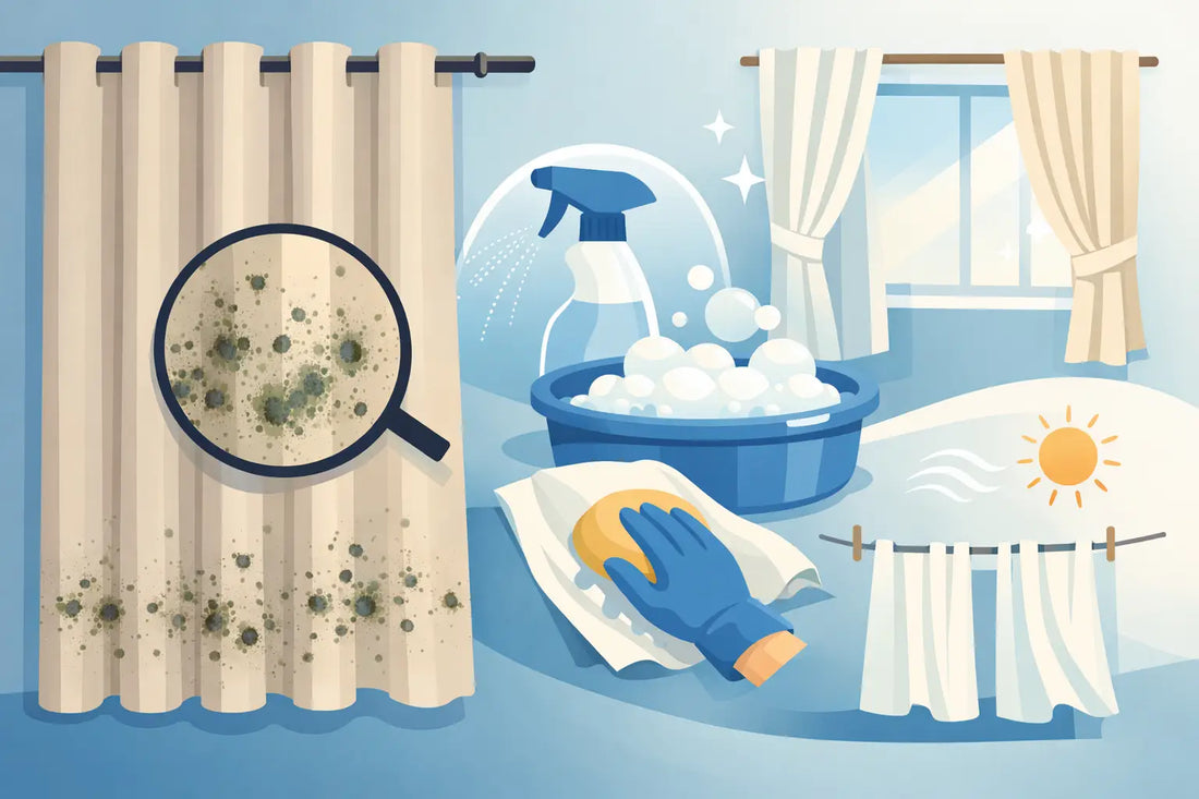 How to Remove Mould Curtains Fast