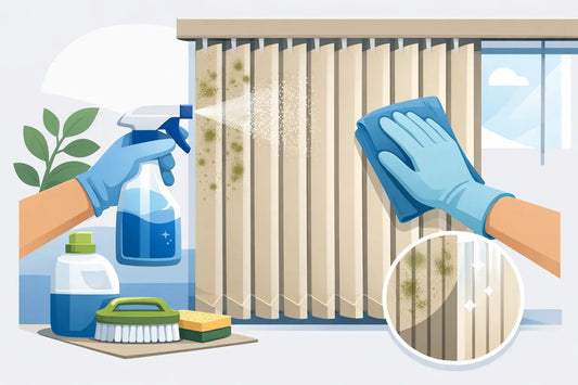 How to Clean Mildew From Vertical Blinds